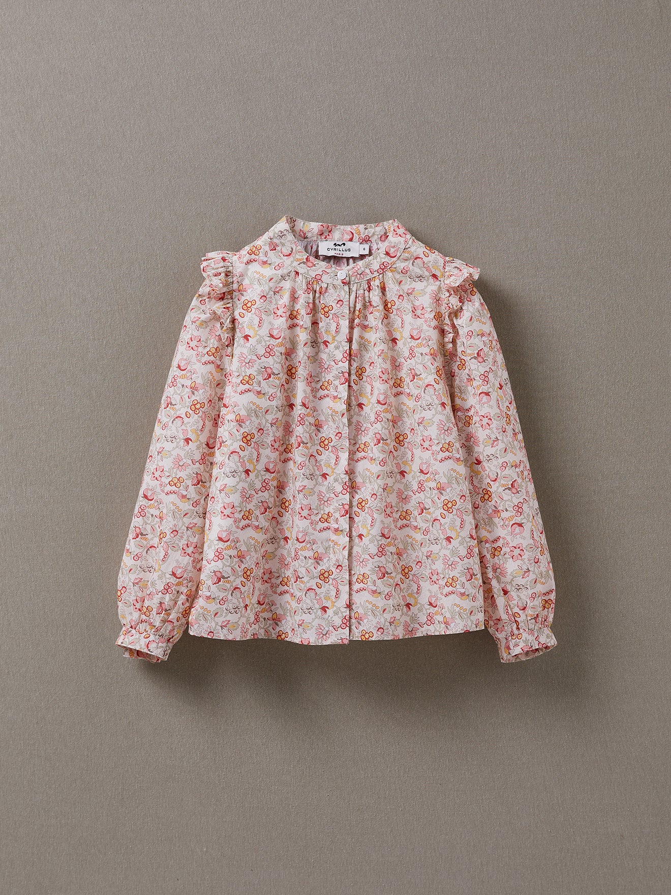 Chemise Fille imprimé Mireille