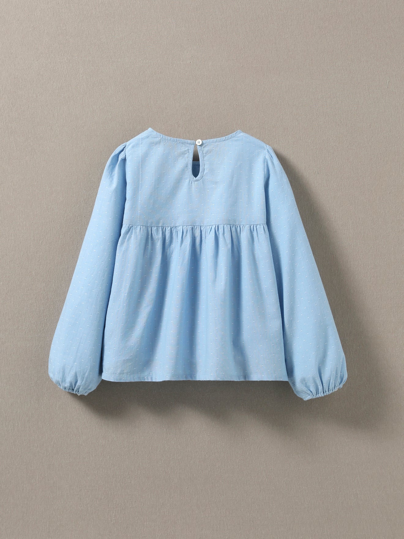 Blouse Fille plumetis