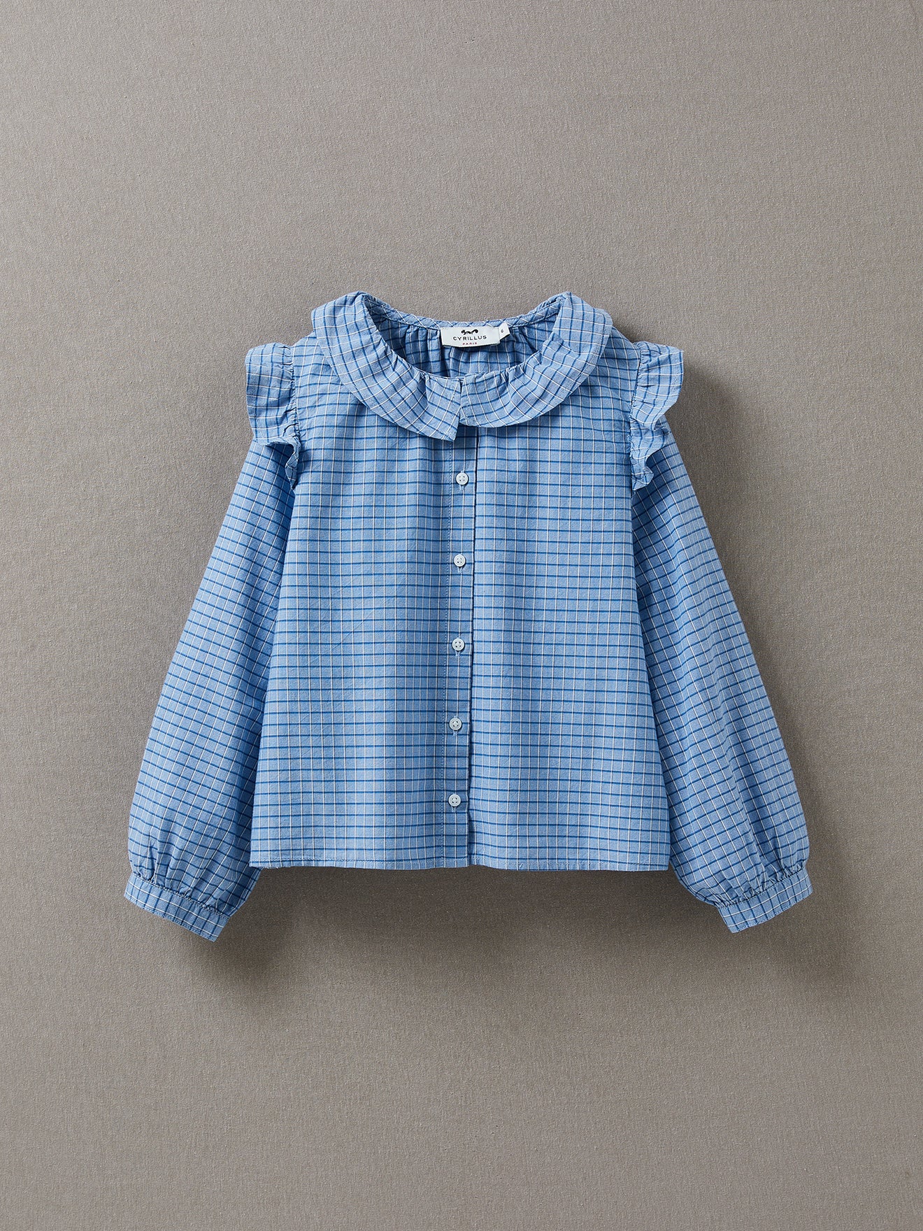 Chemise Fille à carreaux Tattersall