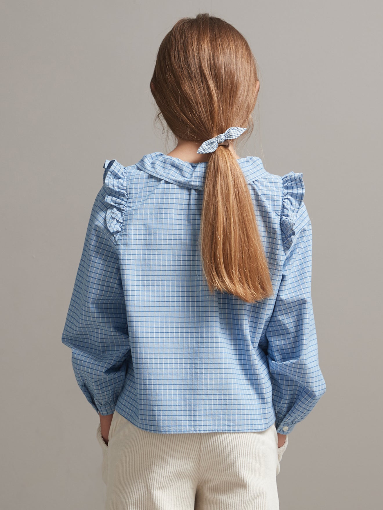 Chemise Fille à carreaux Tattersall