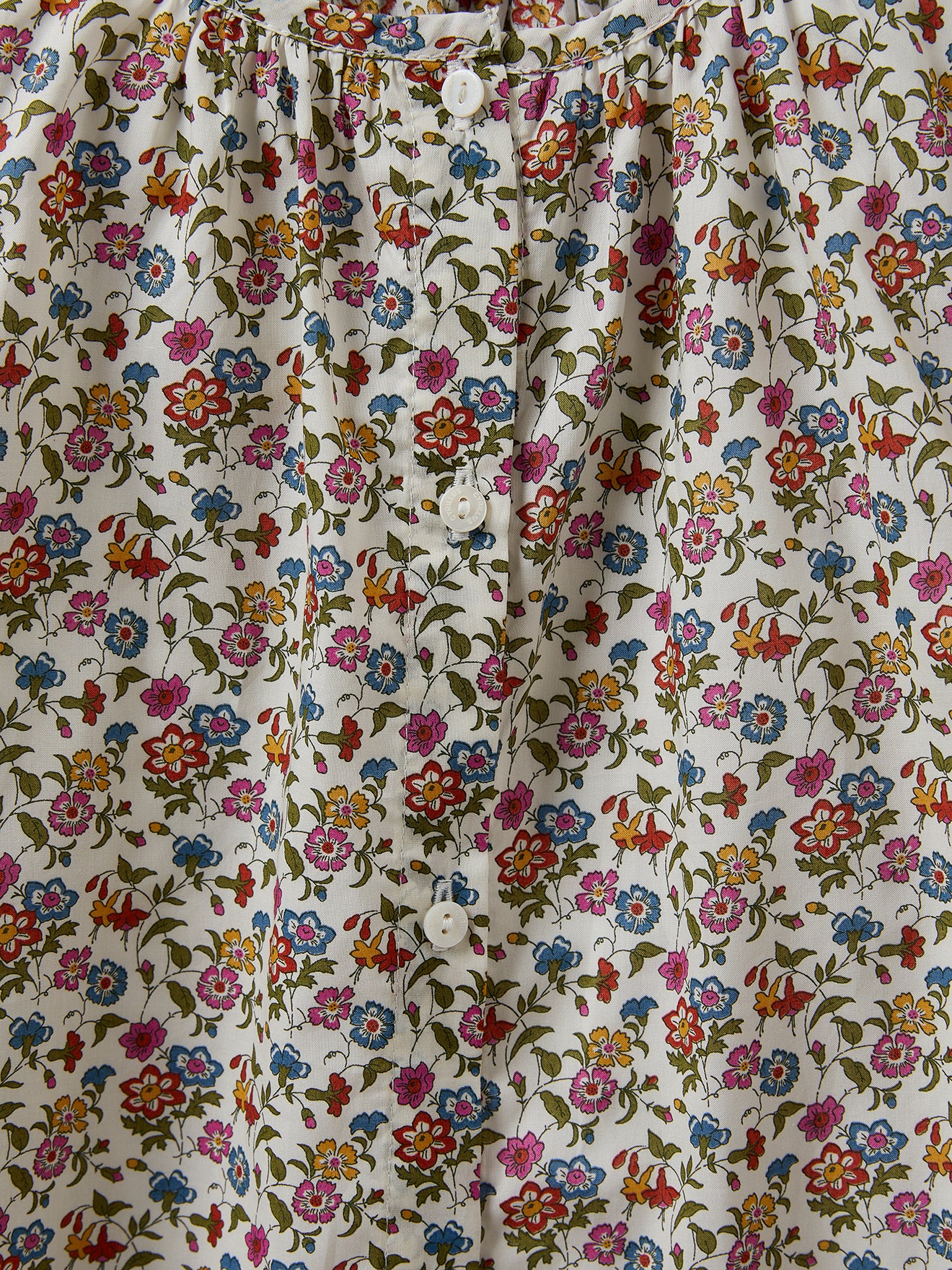 Chemise Fille en tissu Liberty Aisha