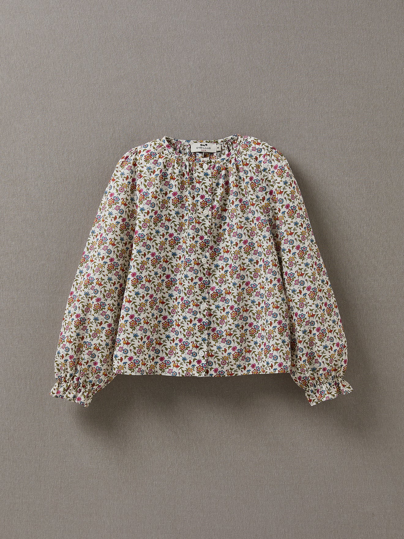 Chemise Fille en tissu Liberty Aisha