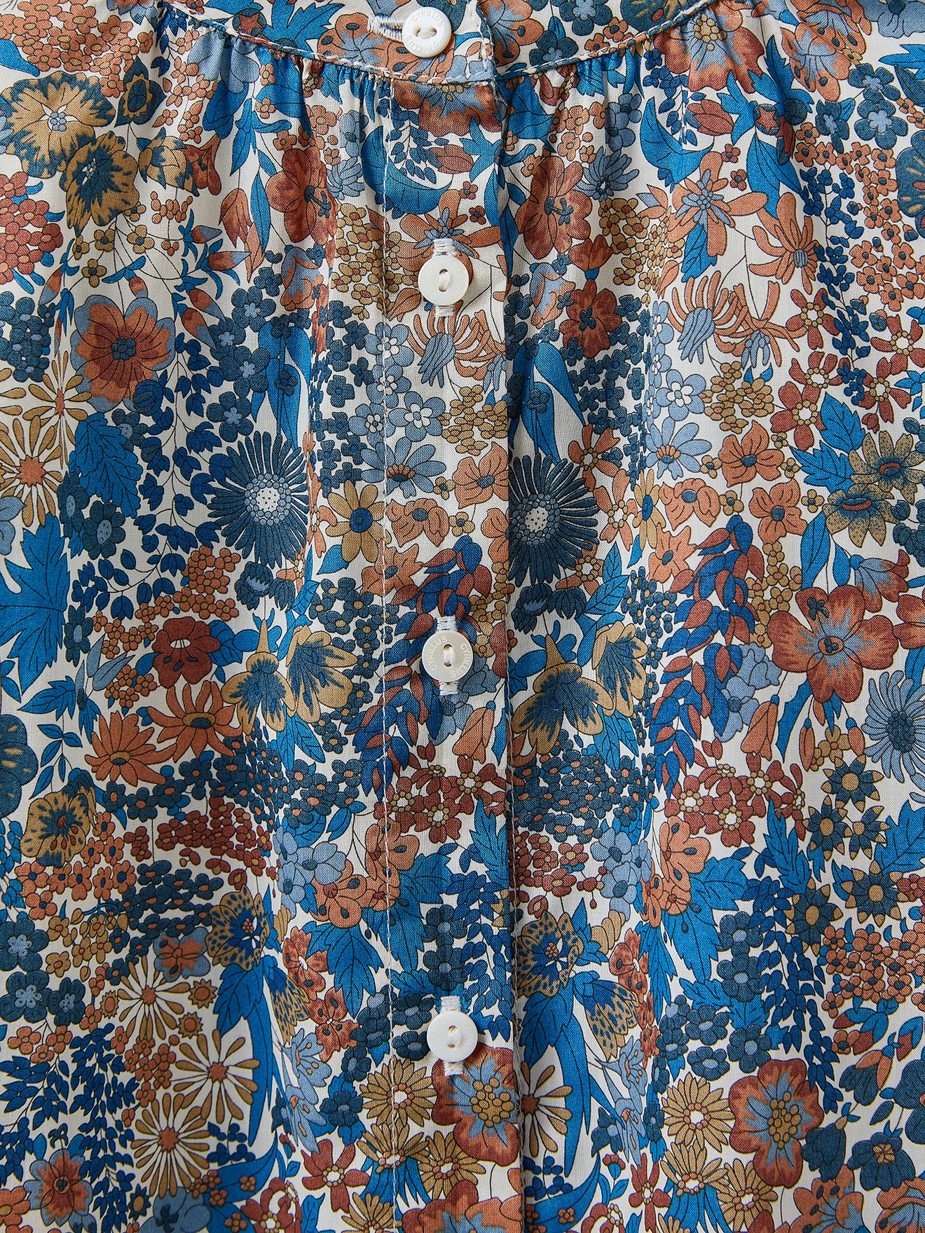 Chemise Fille en tissu Liberty Margareth