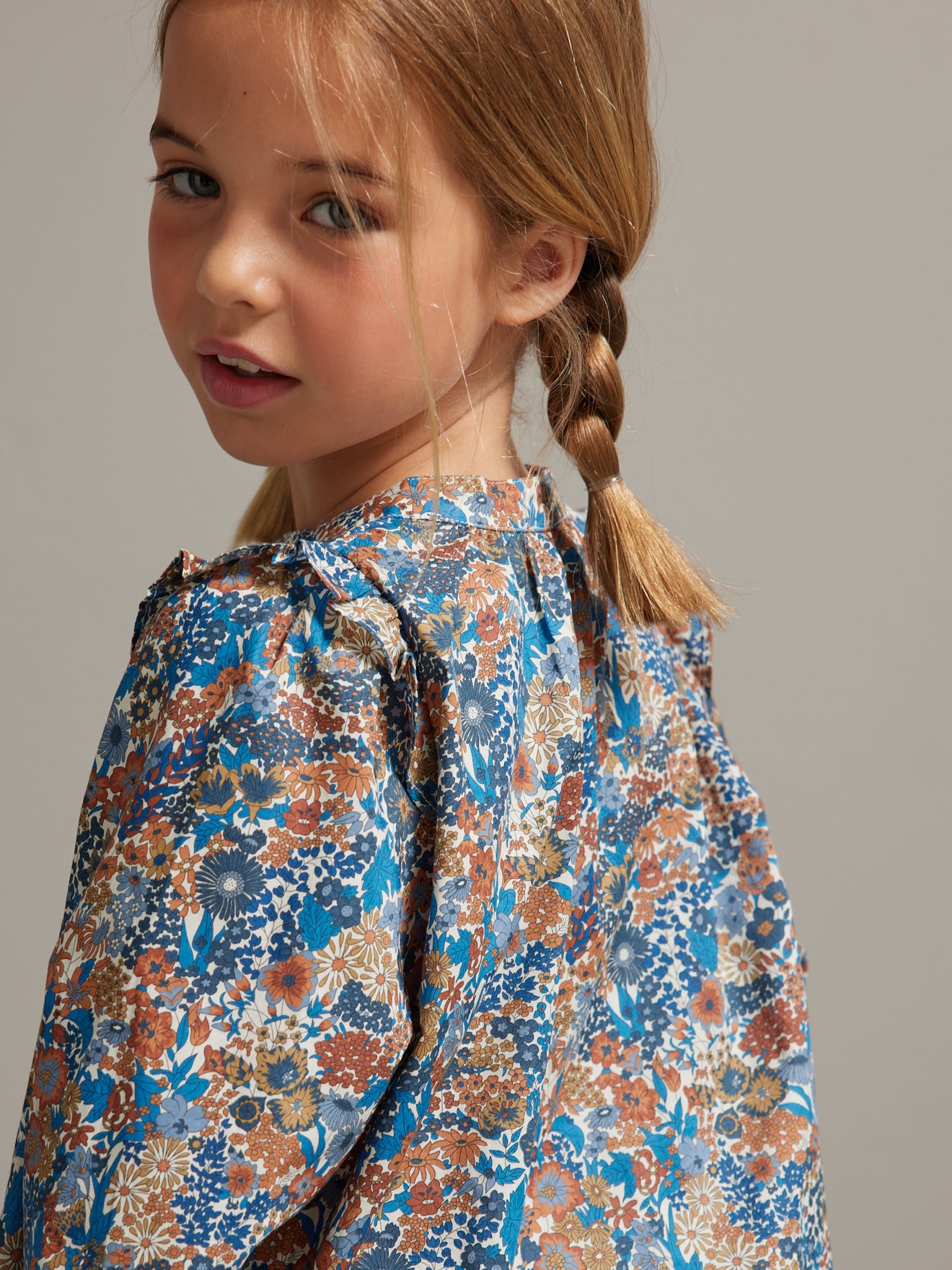 Chemise Fille en tissu Liberty Margareth