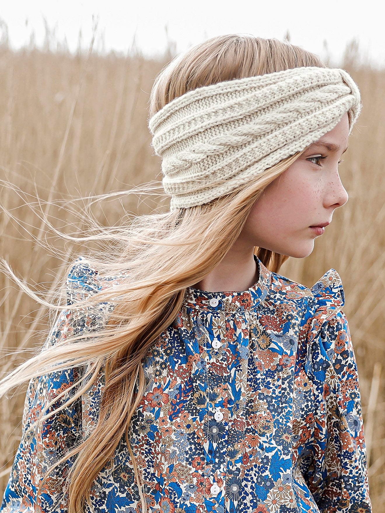 Meisjesbloes in Margareth Liberty-stof
