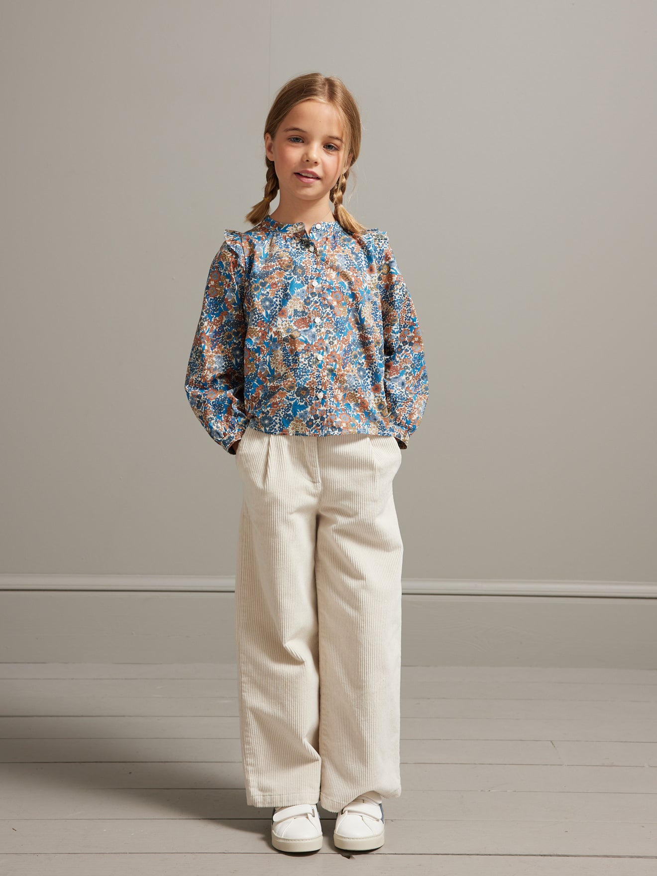 Chemise Fille en tissu Liberty Margareth