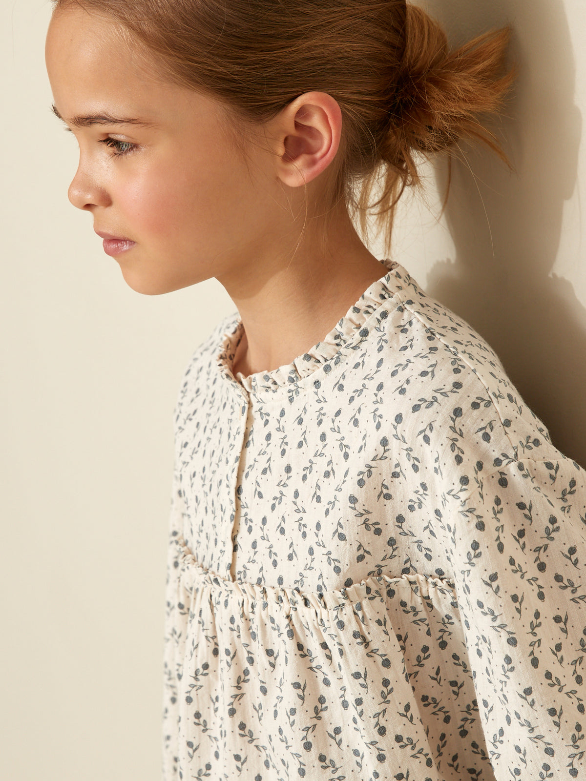 Meisjesbloes met Maggie print