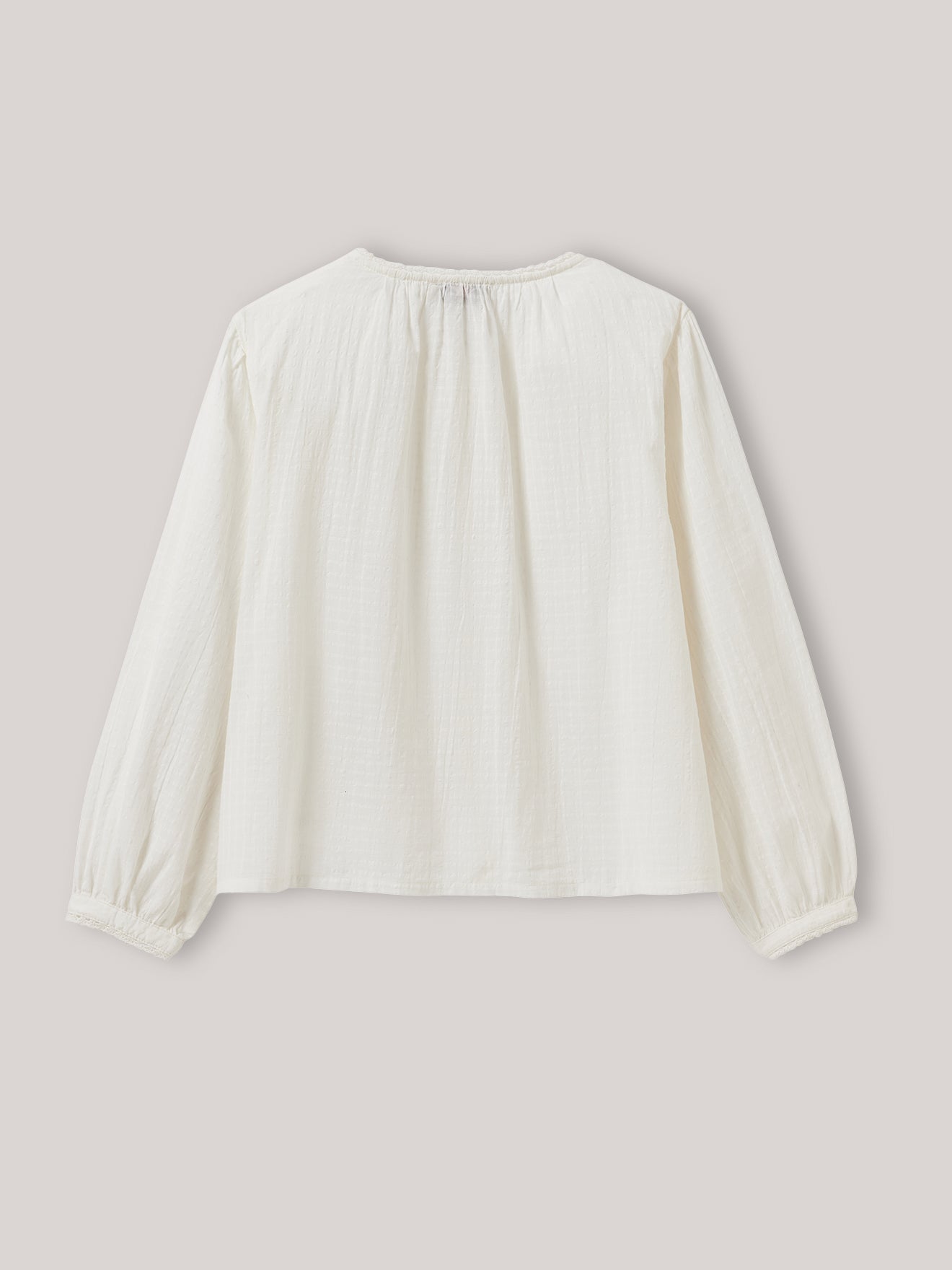 Chemise seersucker Fille