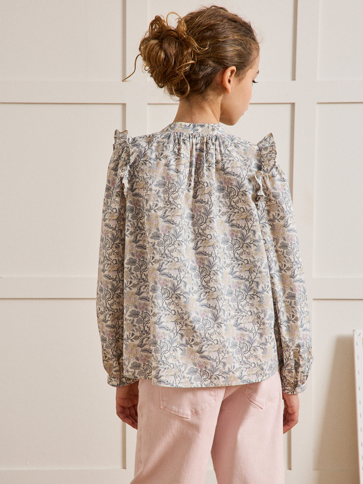 Chemise volantée Fille