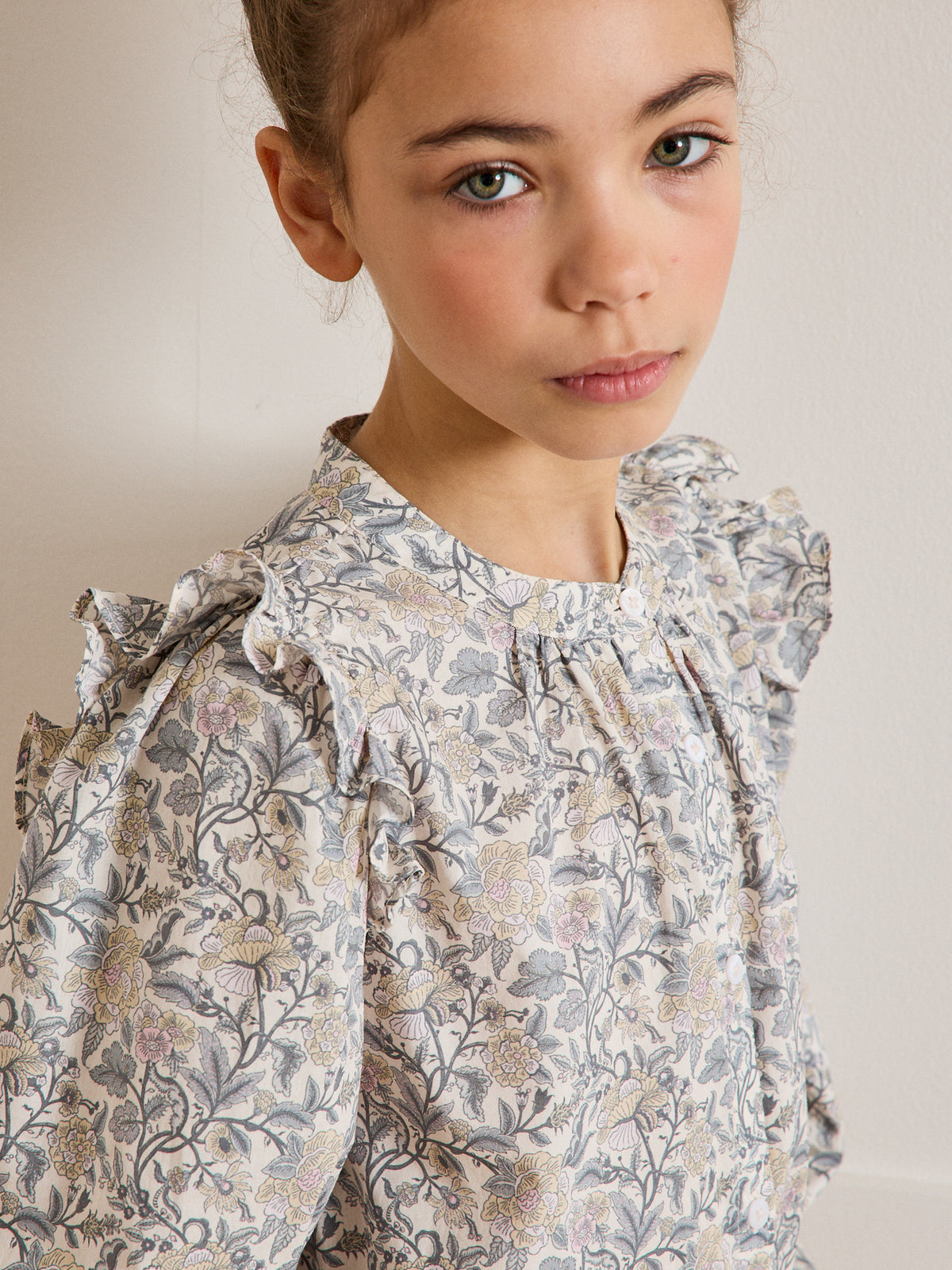 Chemise volantée Fille