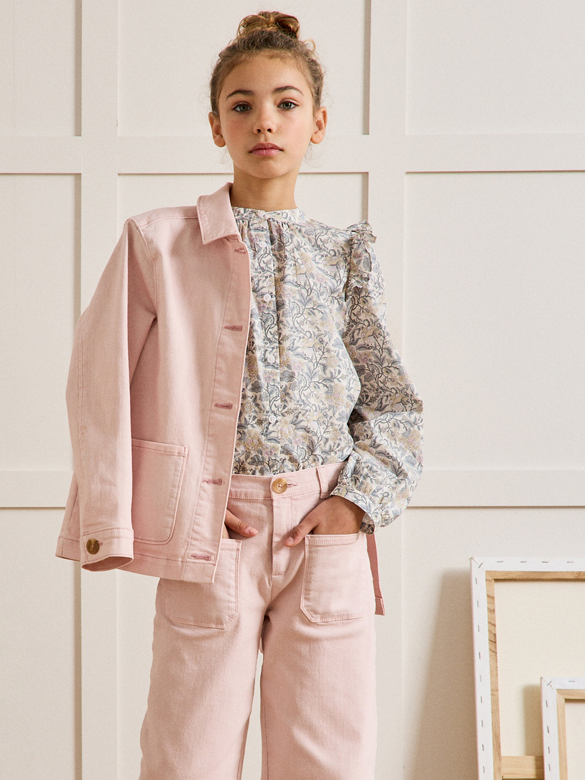 Chemise volantée Fille