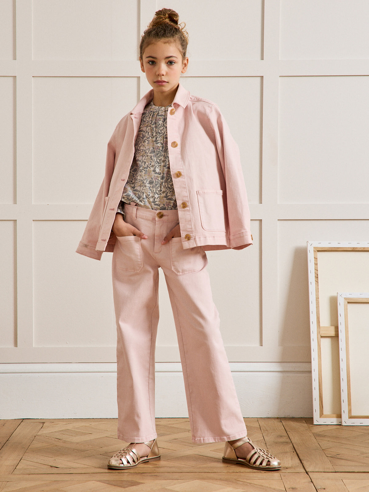 Chemise volantée Fille