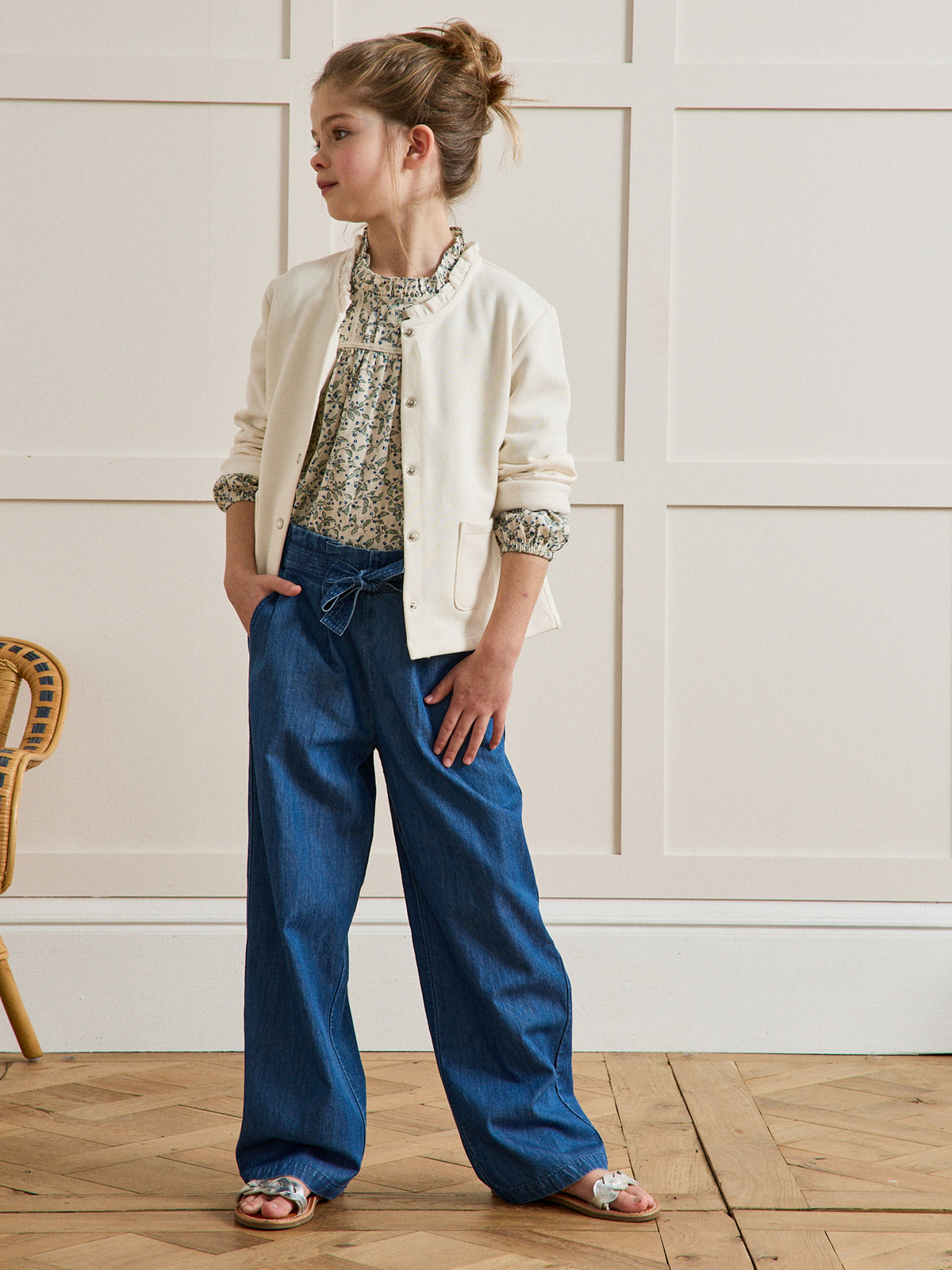 Blouse Fille - imprimé Olivia