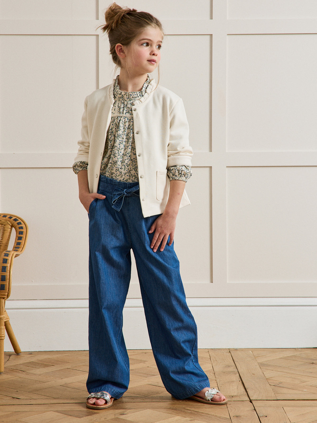 Blouse Fille - imprimé Olivia