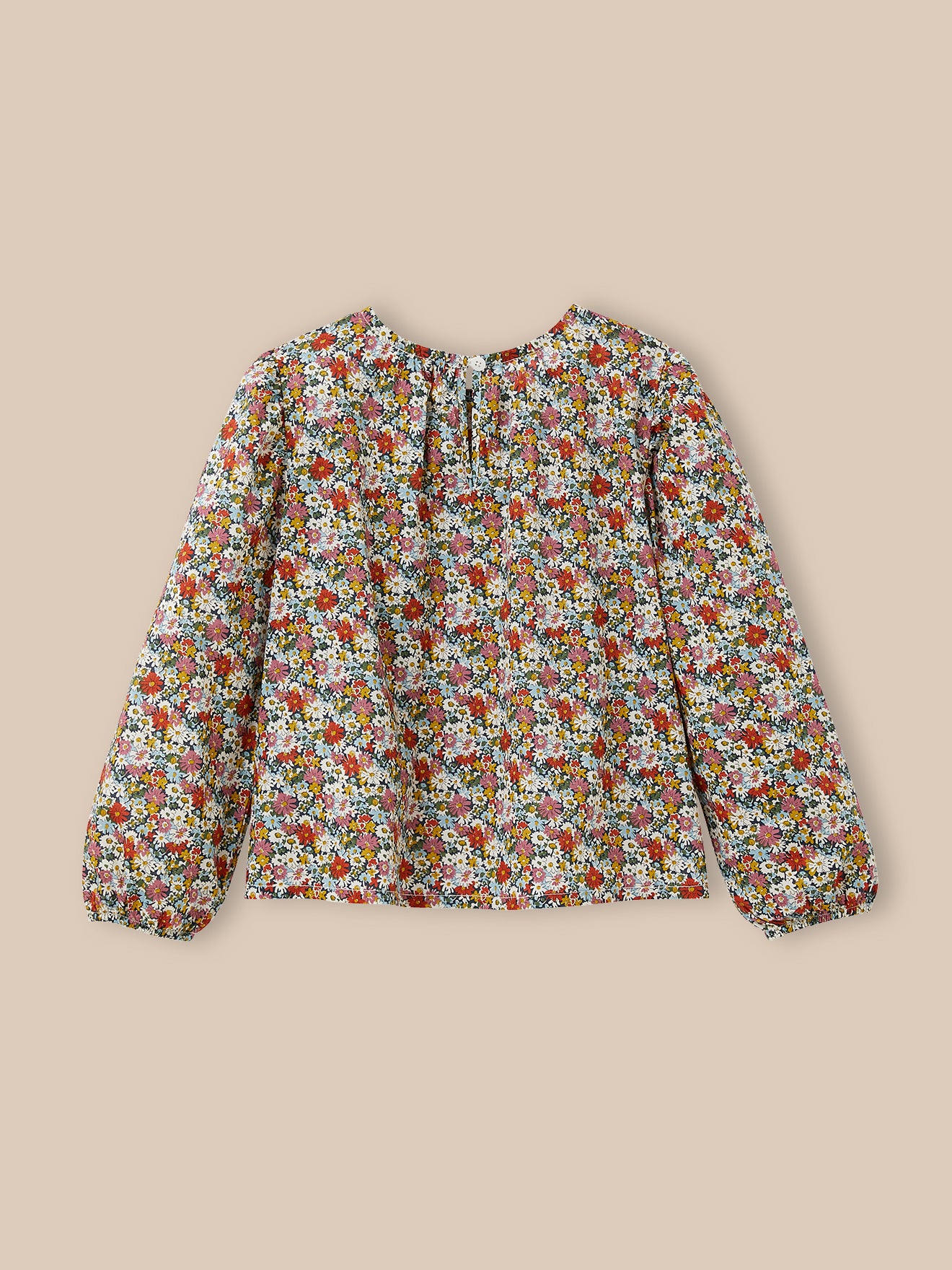 Meisjesbloes in "Libby" Liberty-stof