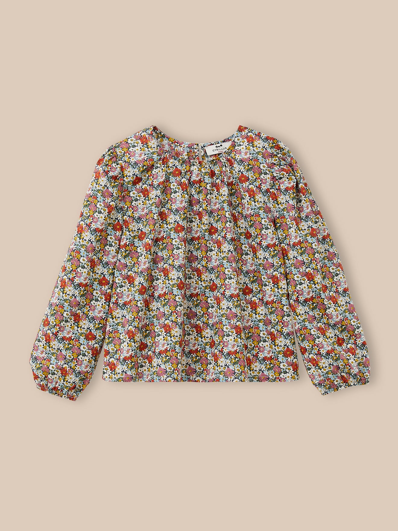 Meisjesbloes in "Libby" Liberty-stof