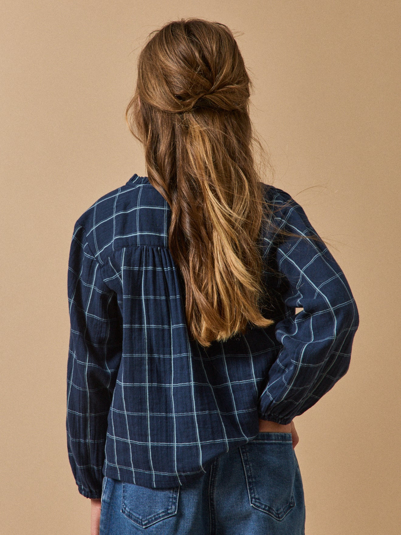 Blouse en gaze de coton Fille