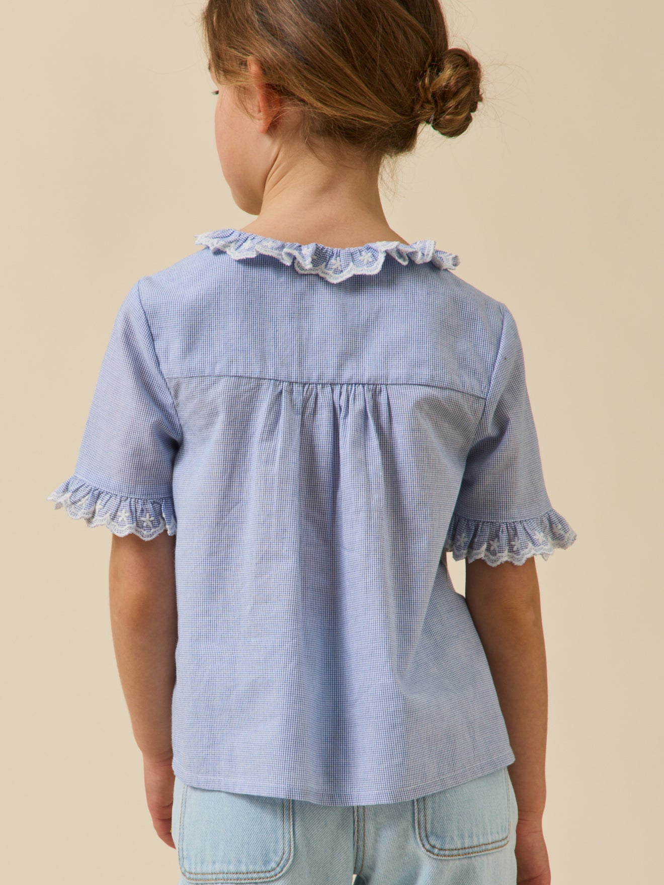 Chemise brodée Fille