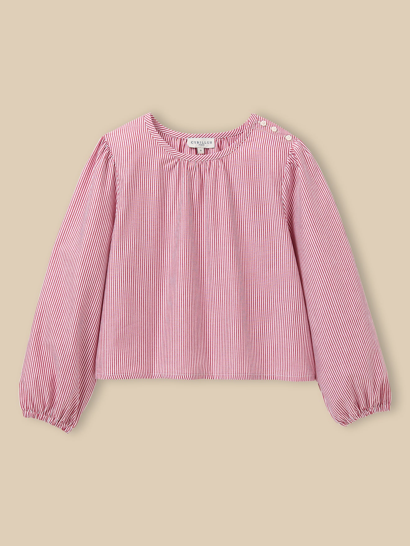 Gestreepte meisjesbloes