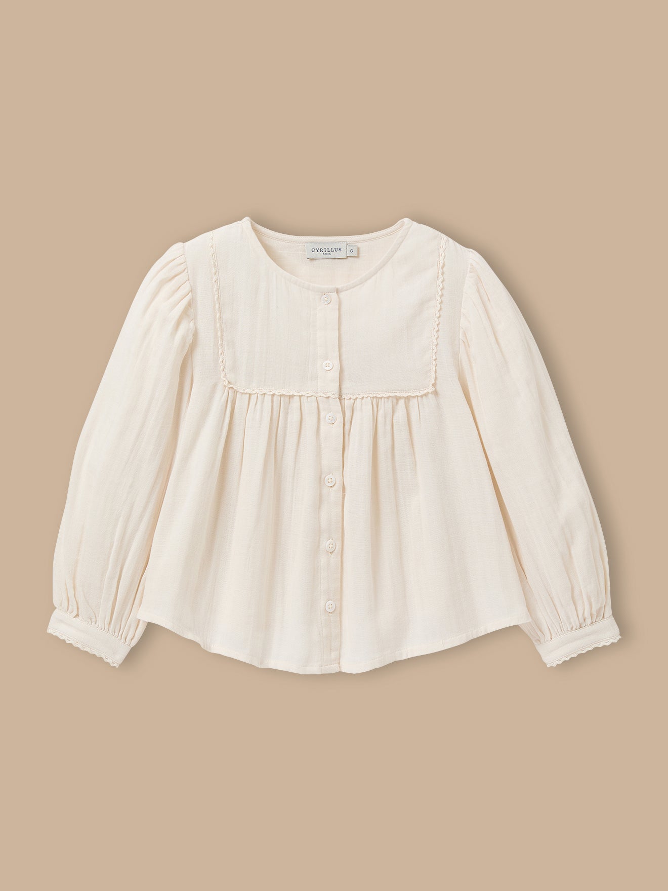 Blouse gaze de coton Fille