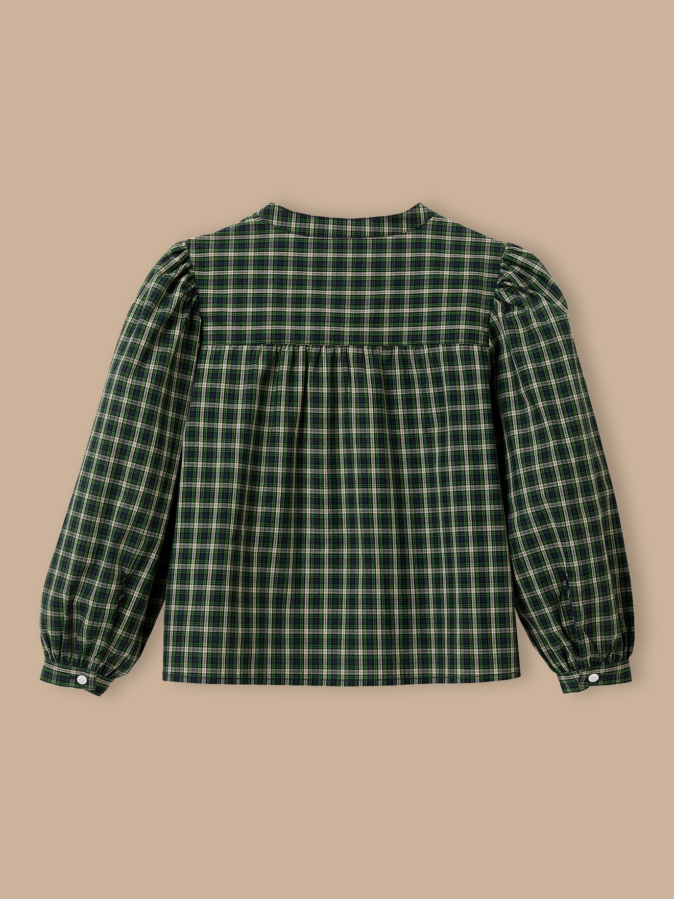 Chemise à carreaux Fille
