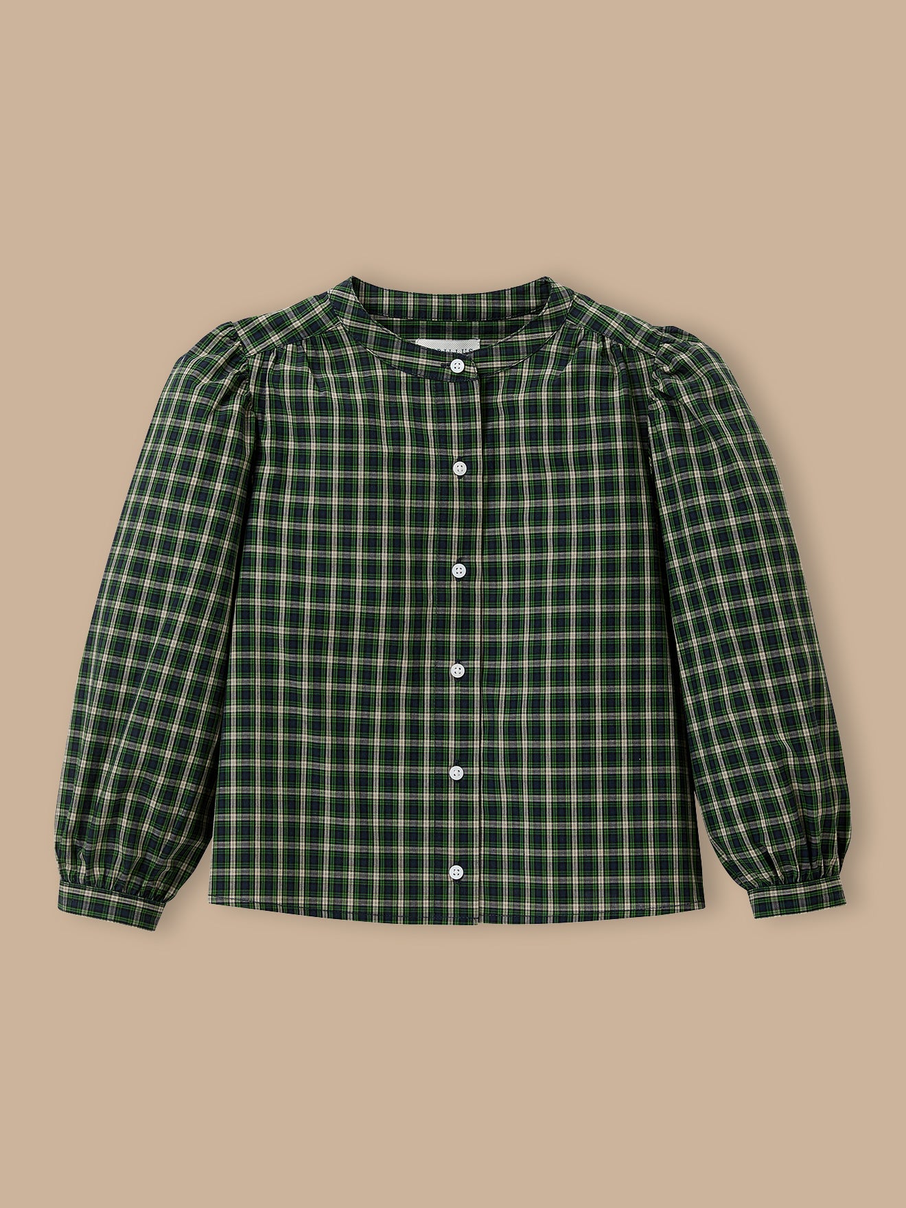 Chemise à carreaux Fille