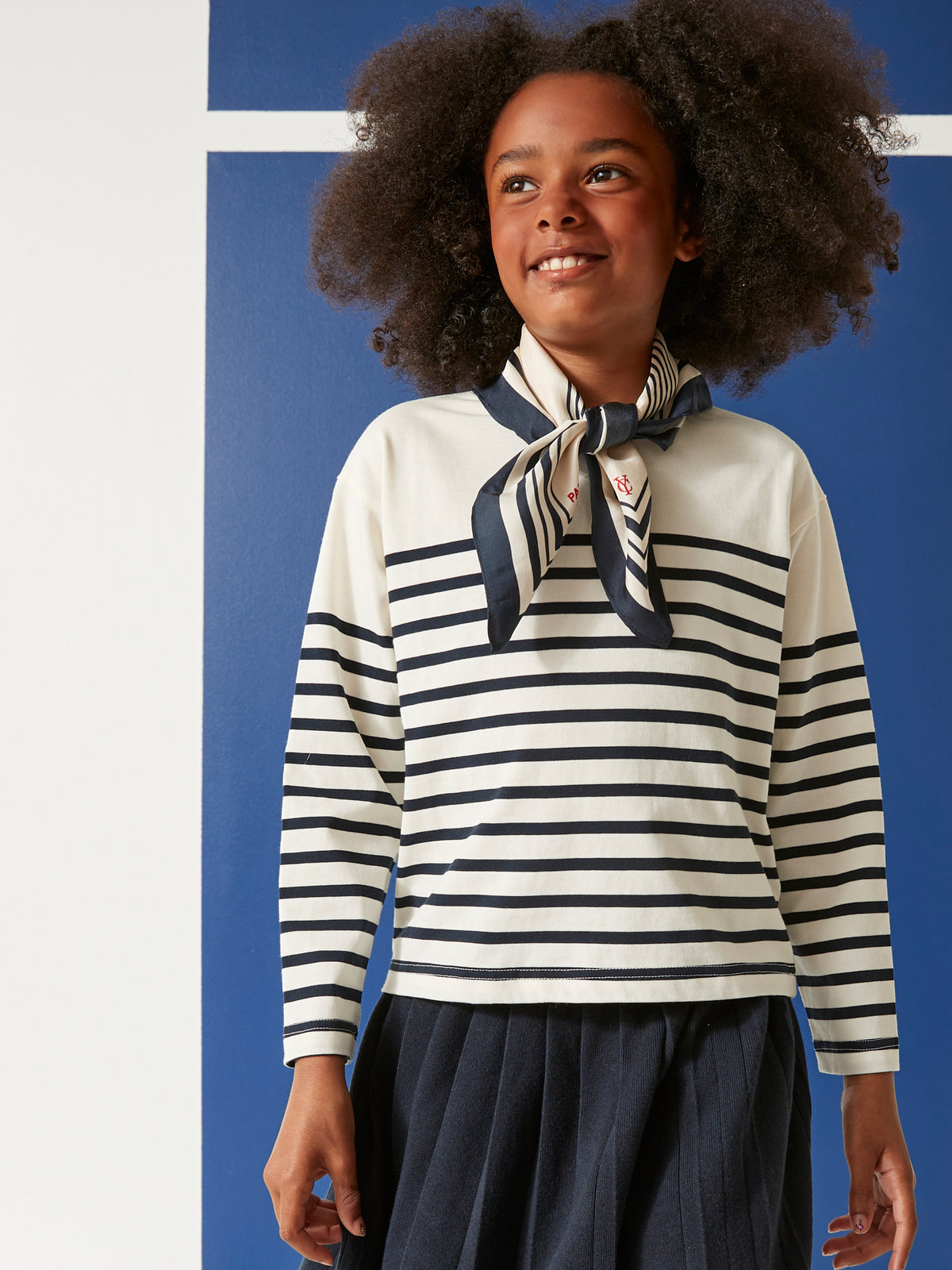 Marineshirt van biokatoen - Collectie "The Classic à la Française"