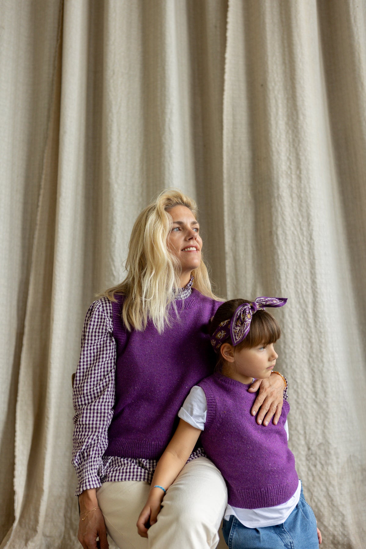 Pull sans manches enfant Sarah - Cyrillus X Apaches Collections