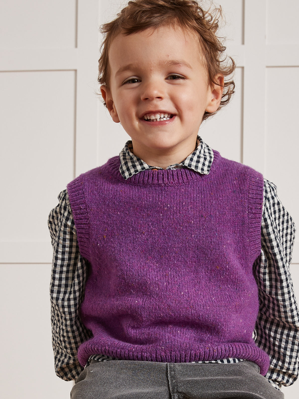 Pull sans manches enfant Sarah - Cyrillus X Apaches Collections