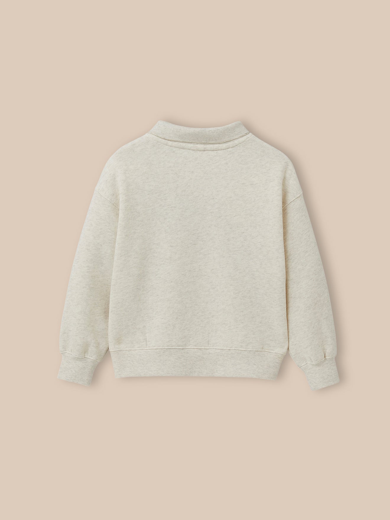 Sweat col polo Junior - Coton biologique