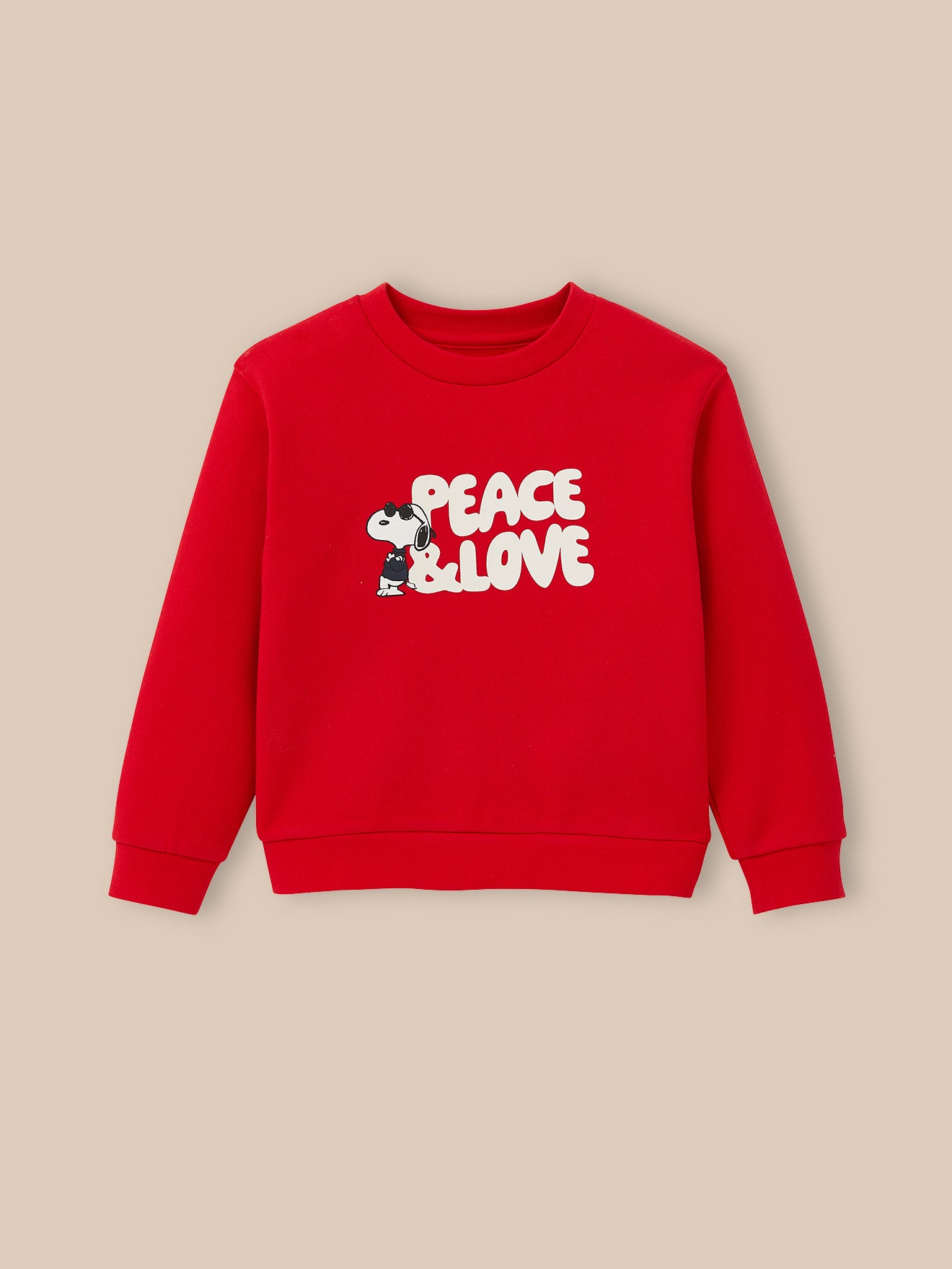 Kindersweater Cyrillus x PEANUTS(TM), Snoopy collectie