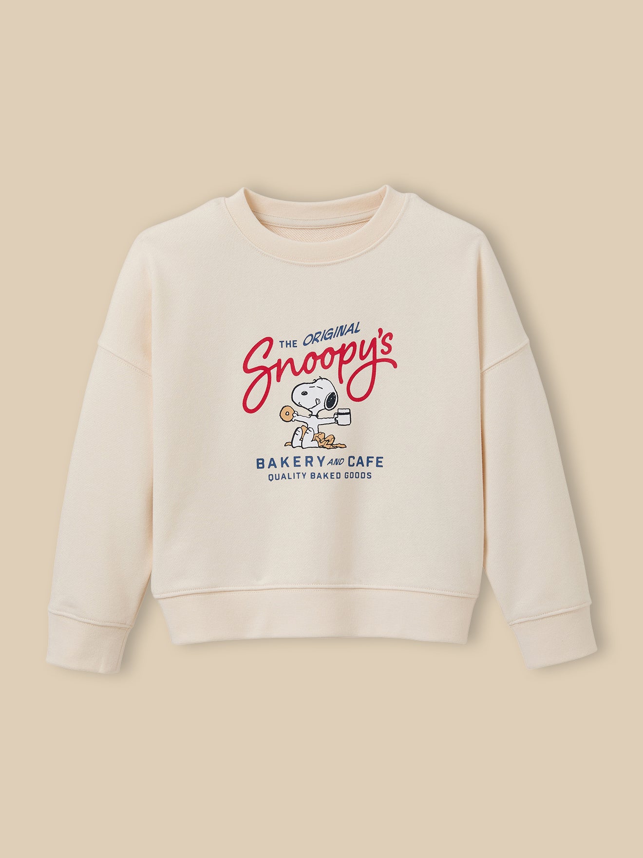 Kindersweater Cyrillus x PEANUTS(TM), Snoopy collectie