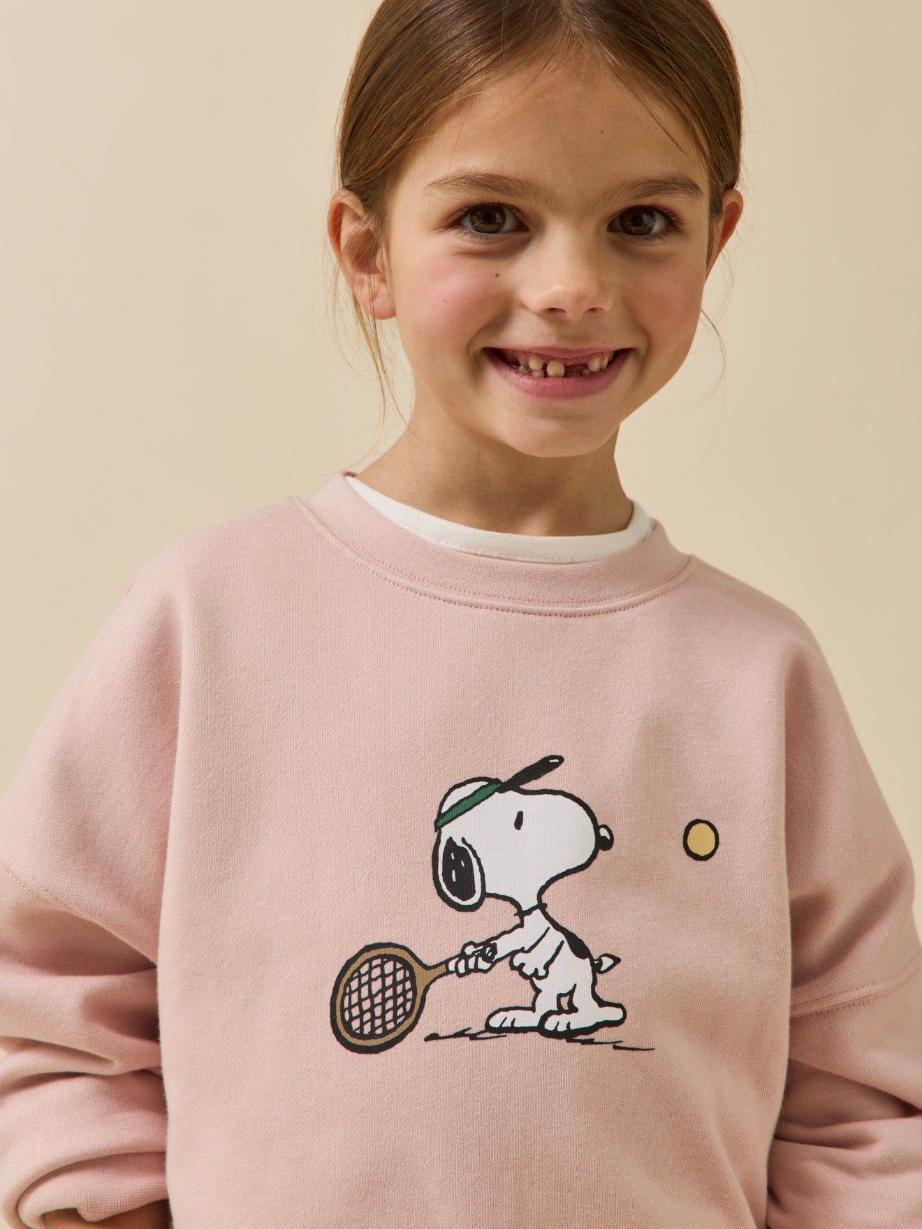 Kindersweater Cyrillus x PEANUTS(TM), Snoopy collectie