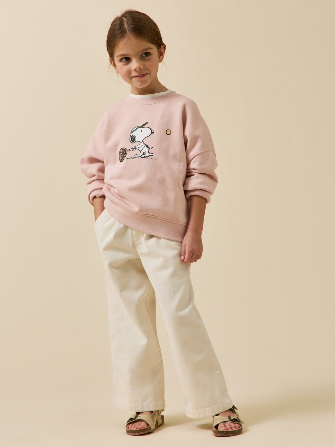 Kindersweater Cyrillus x PEANUTS(TM), Snoopy collectie