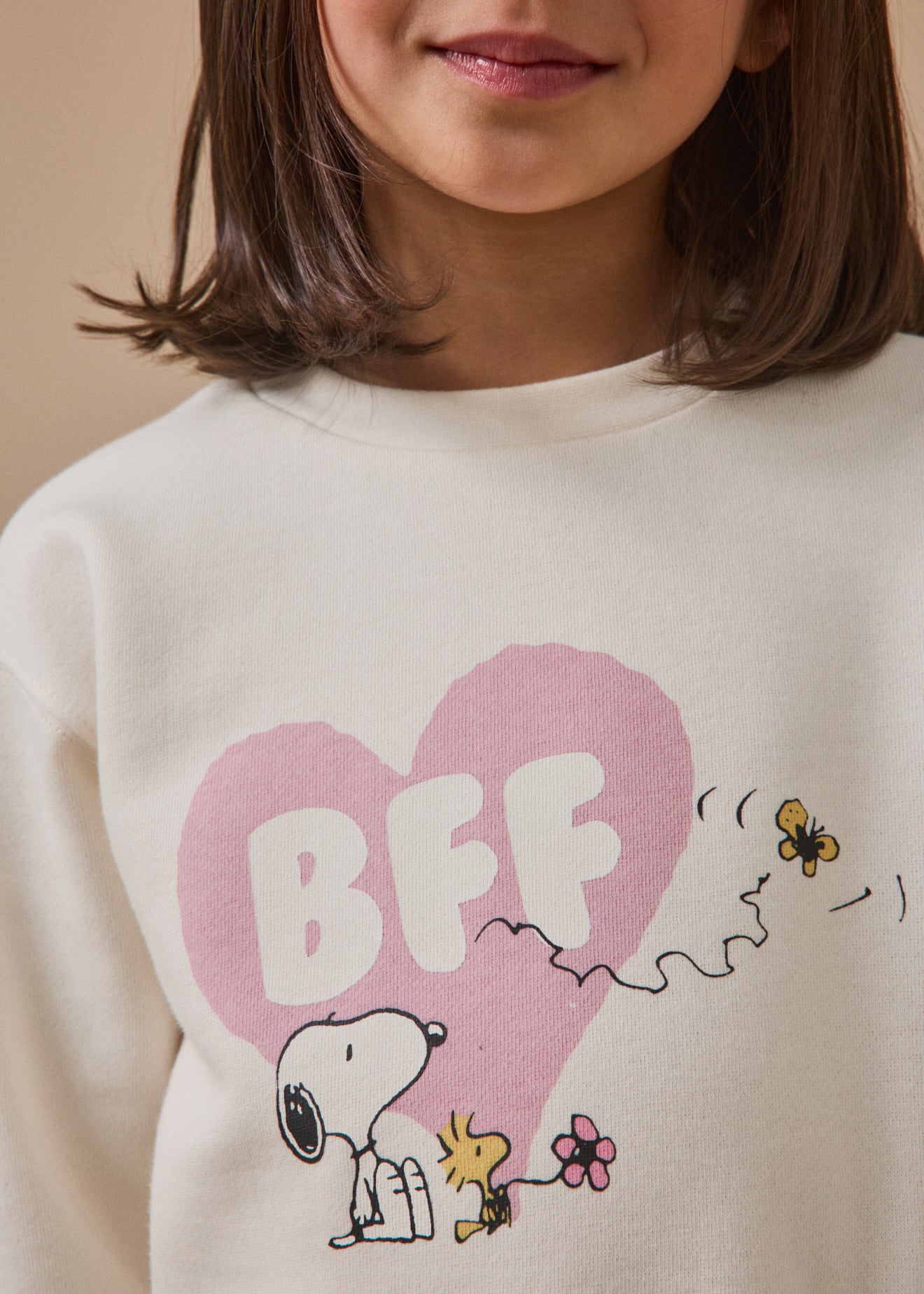 Kindersweater Cyrillus X PEANUTS™, Snoopy collectie