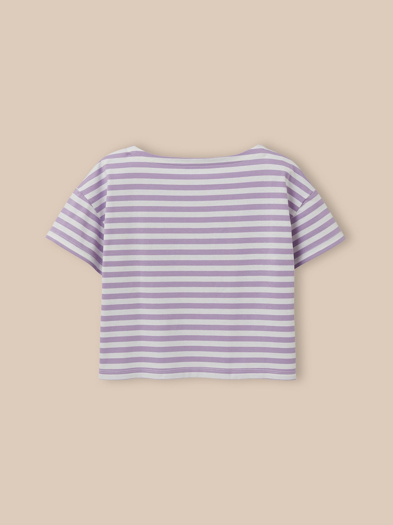 Meisjesshirt met borduursel - Biokatoen