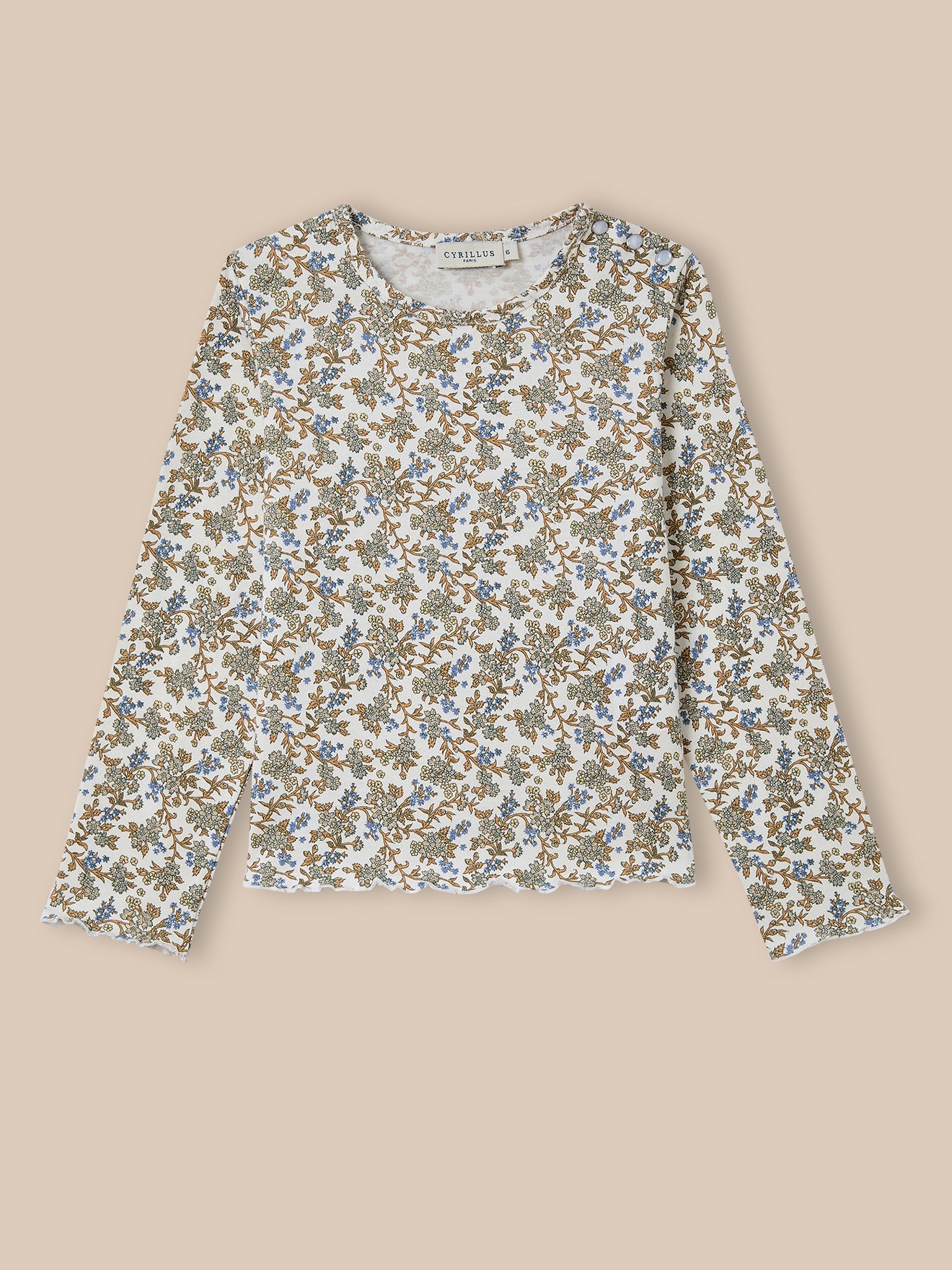 Meisjesshirt - Biokatoen