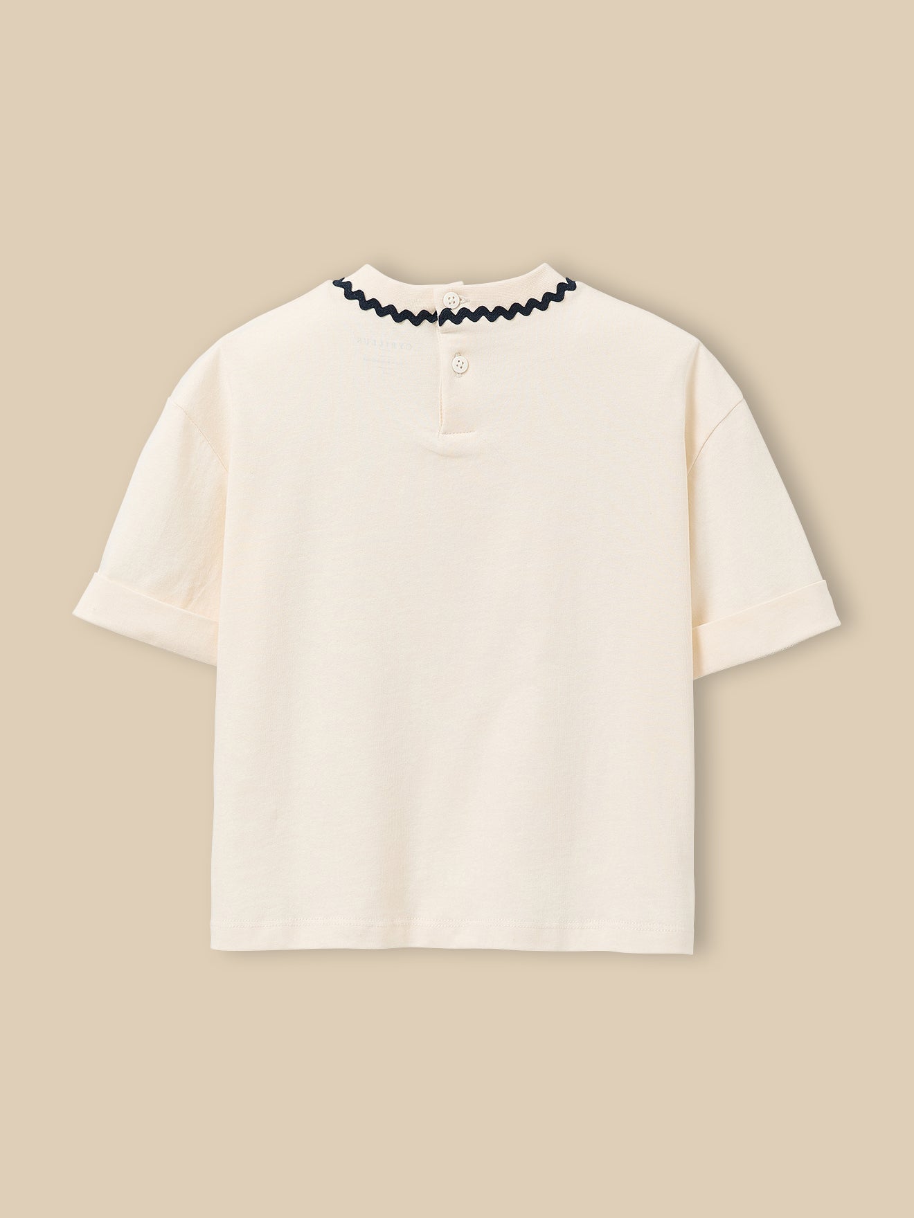 Meisjesshirt in biokatoen - Junior collectie