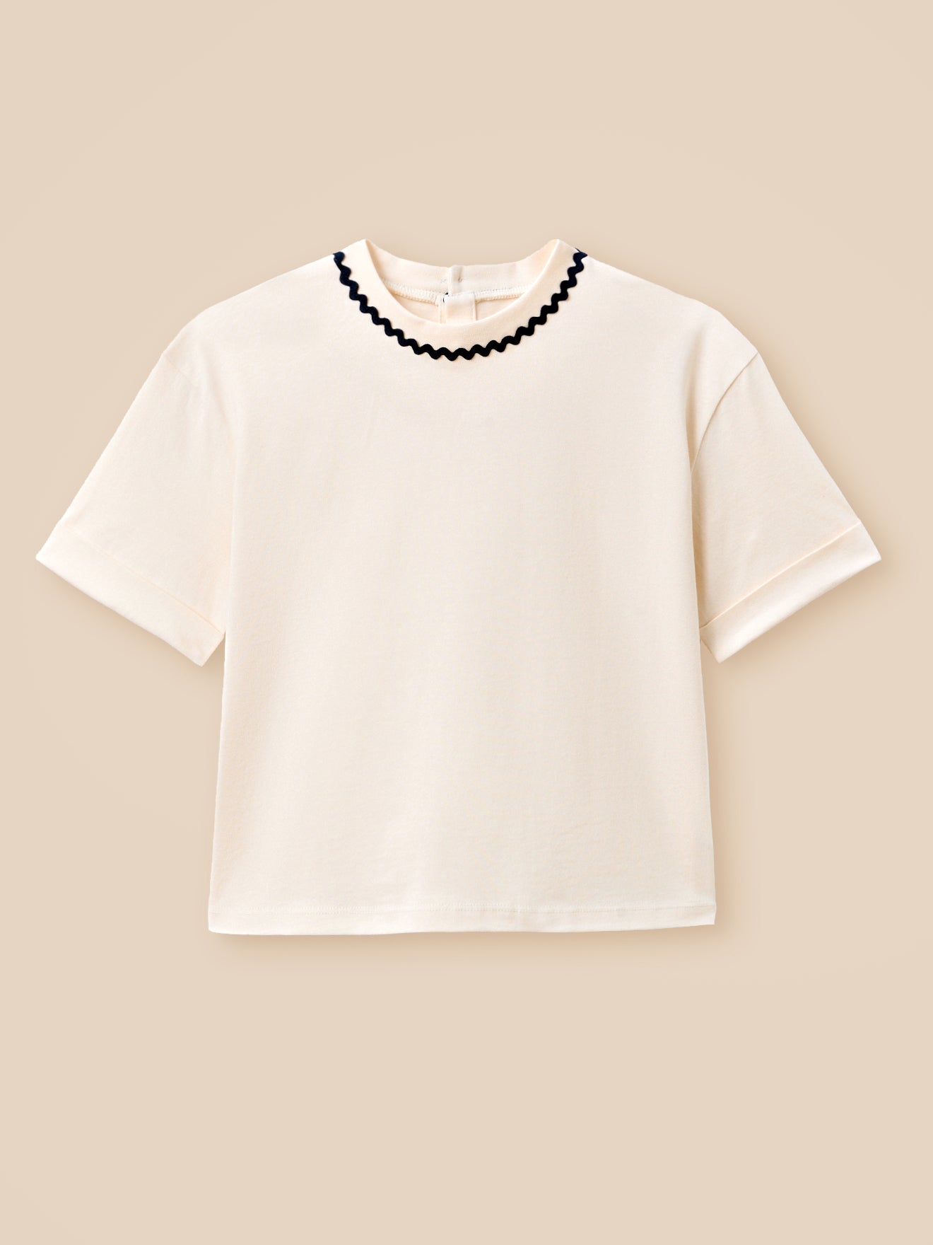 Meisjesshirt in biokatoen - Junior collectie