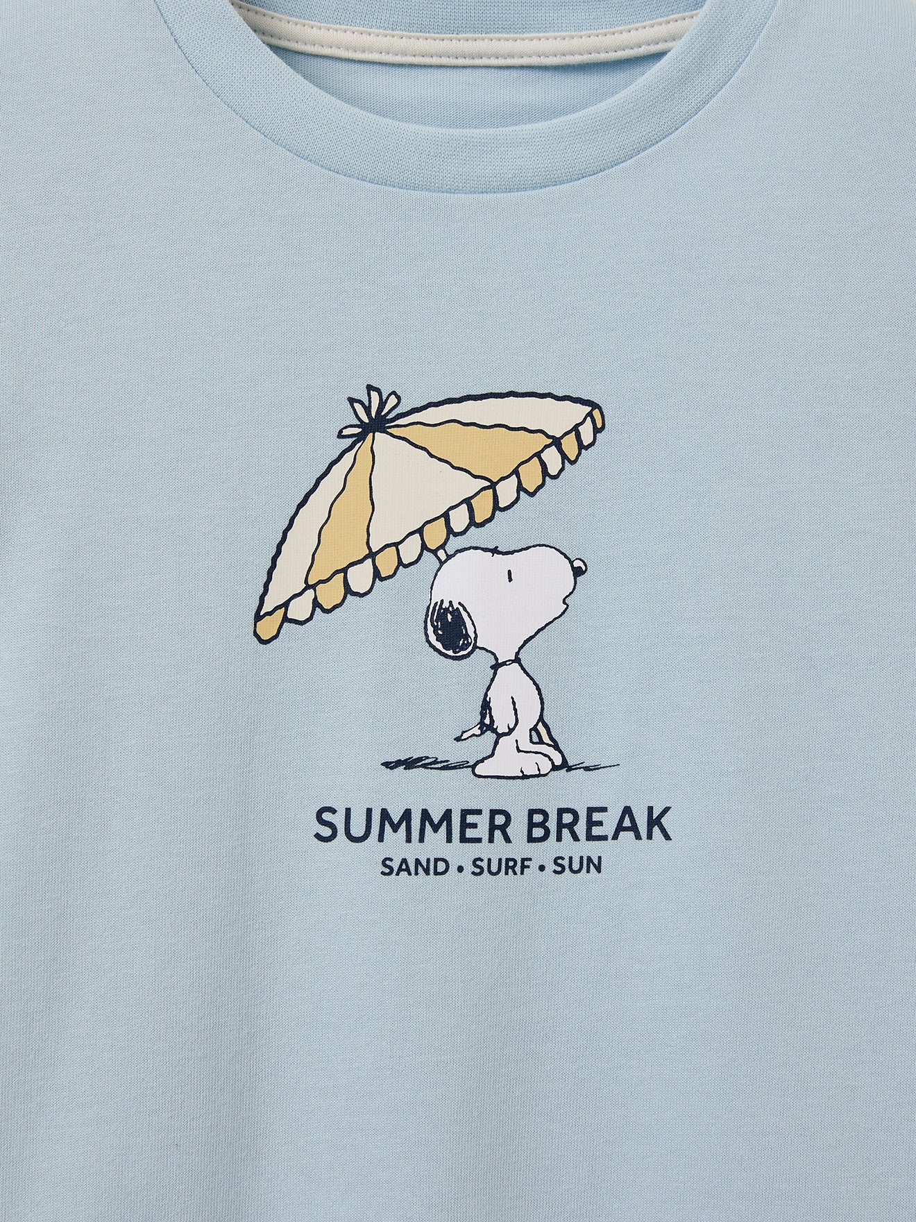 Kindershirt Cyrillus x PEANUTS(TM), Snoopy collectie