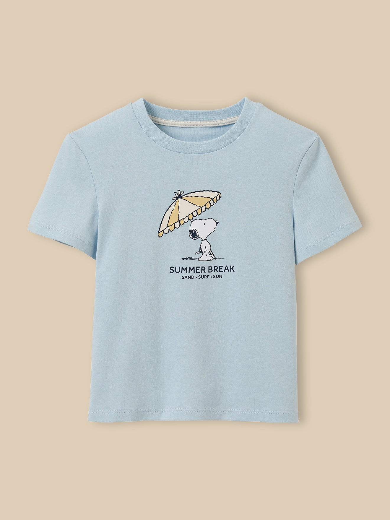 Kindershirt Cyrillus x PEANUTS(TM), Snoopy collectie