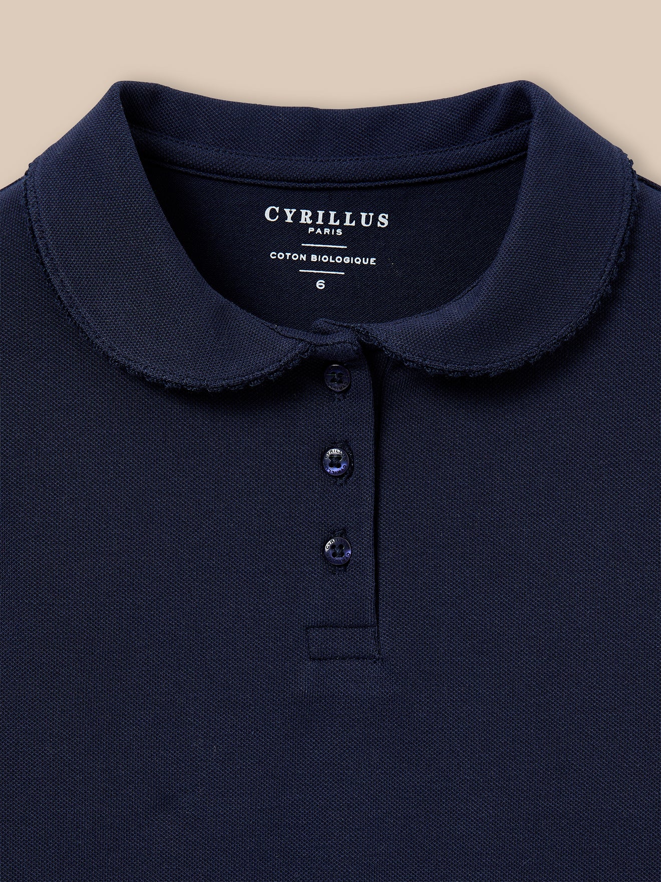 Polo Fille en maille piquée - Coton biologique