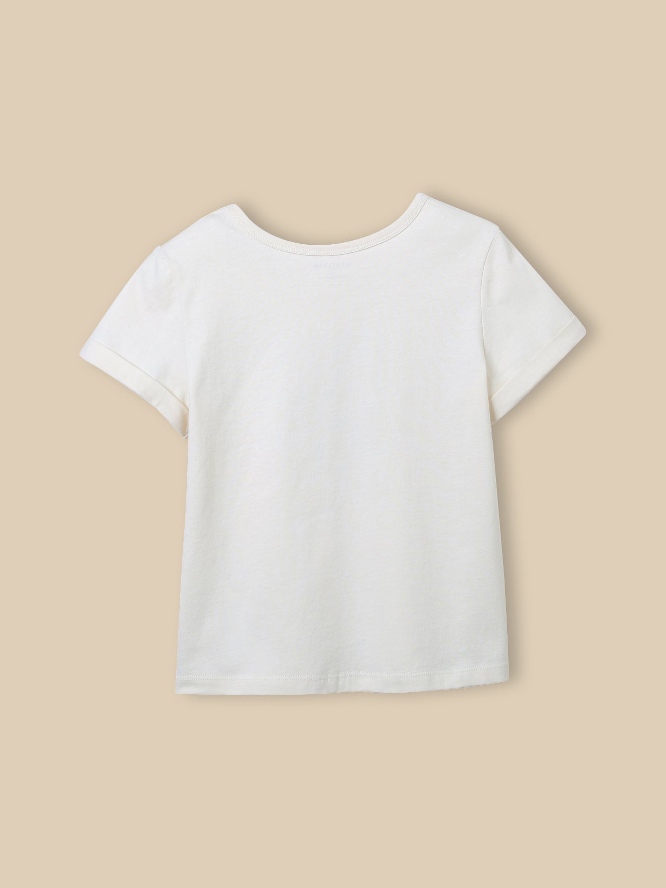 T-shirt fleur Fille - Coton Biologique