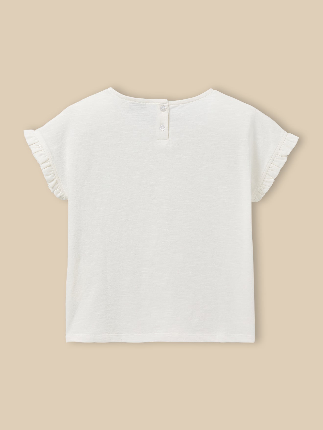 Meisjesshirt in biokatoen - Junior collectie