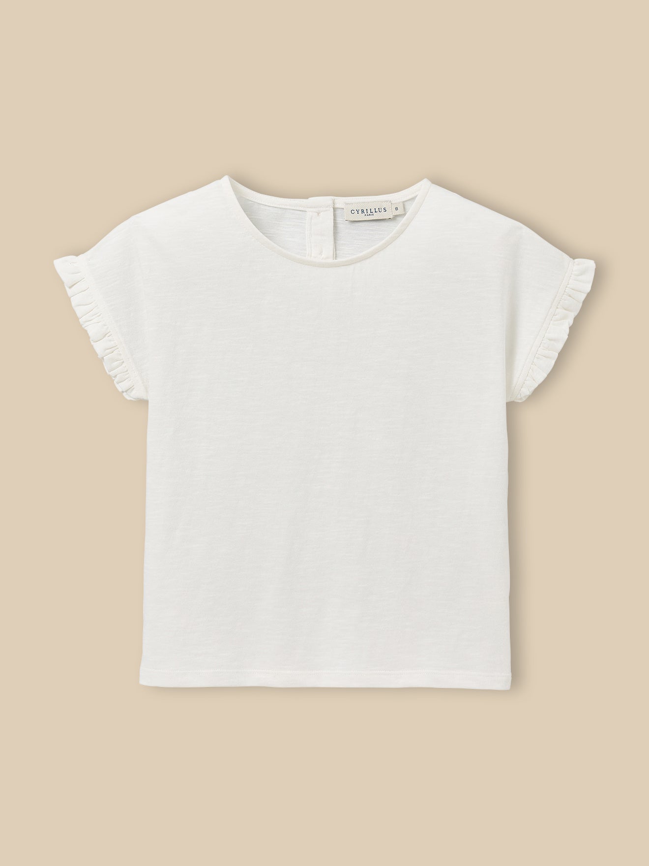 Meisjesshirt in biokatoen - Junior collectie