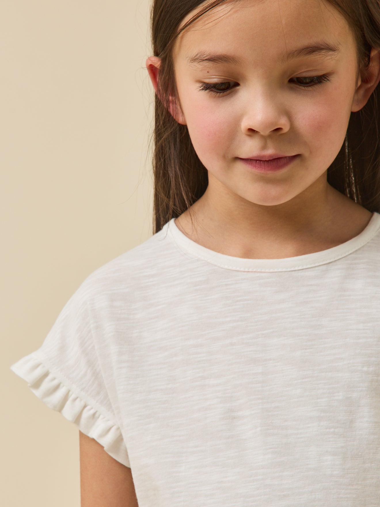 Meisjesshirt in biokatoen - Junior collectie