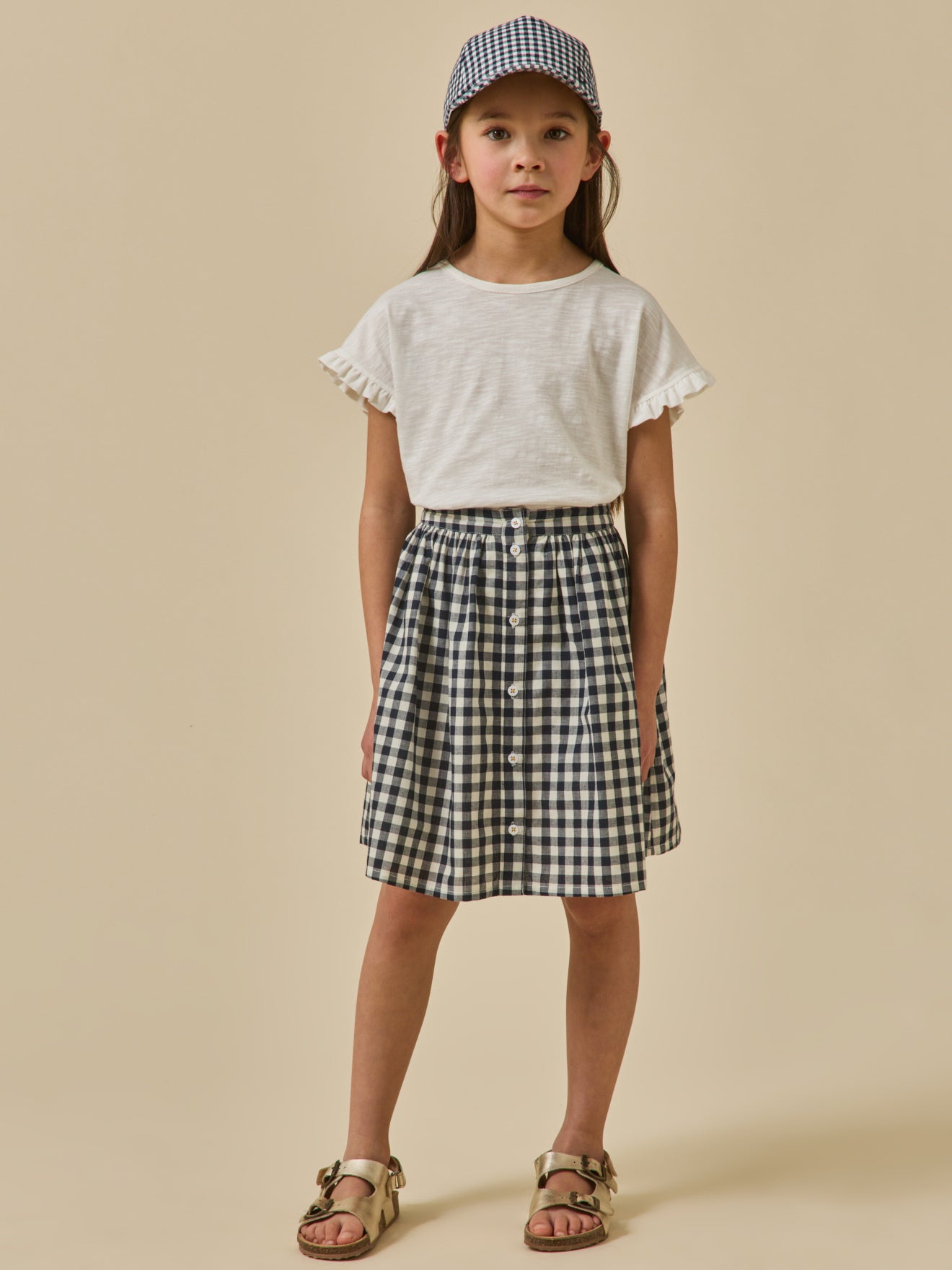 Meisjesshirt in biokatoen - Junior collectie