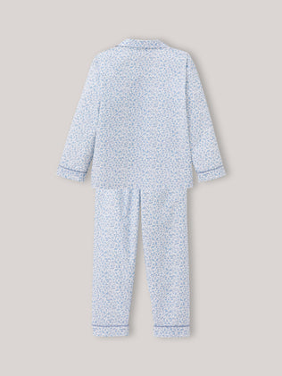 Meisjespyjama in popeline met Gia print