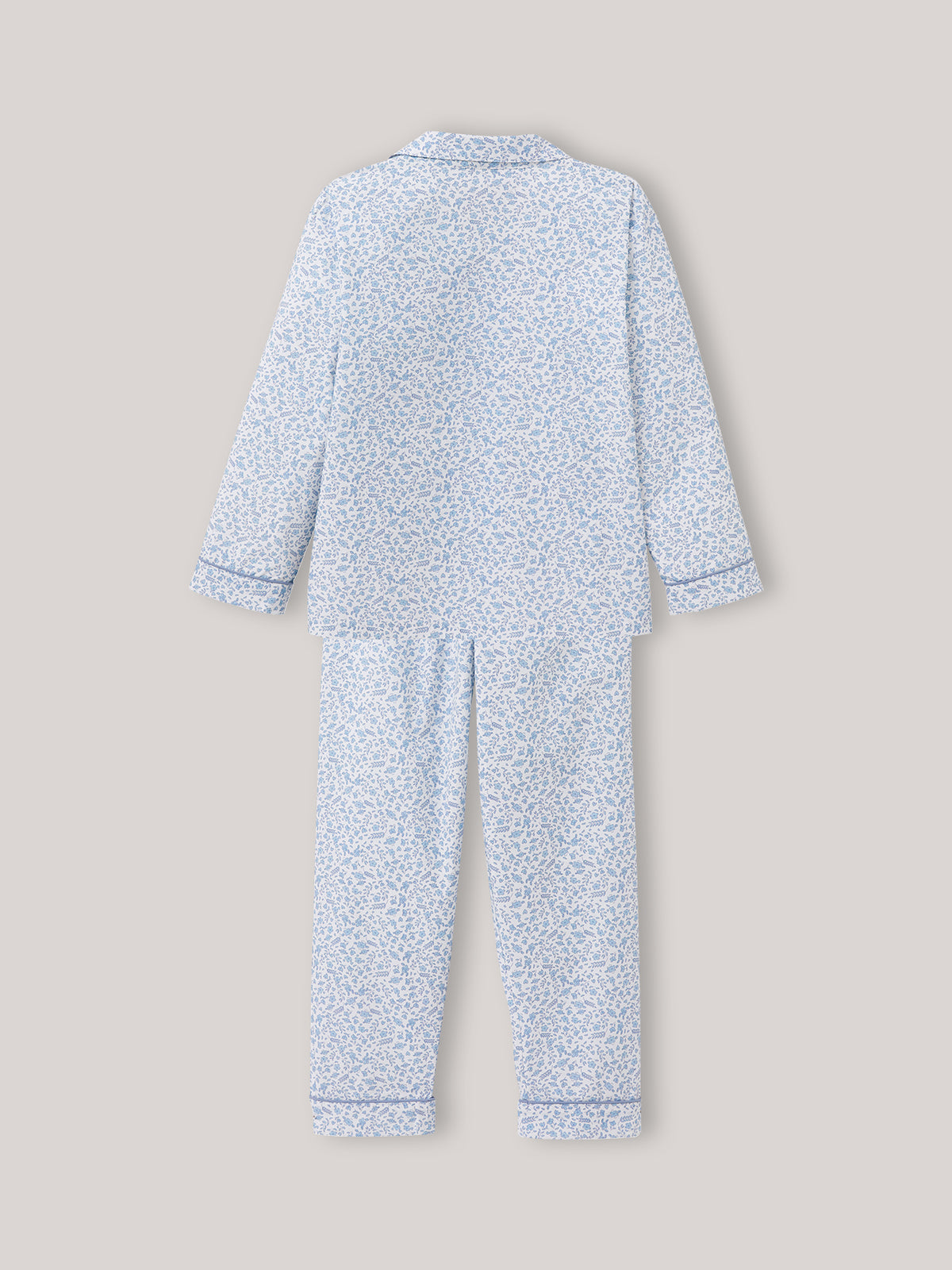 Meisjespyjama in popeline met Gia print