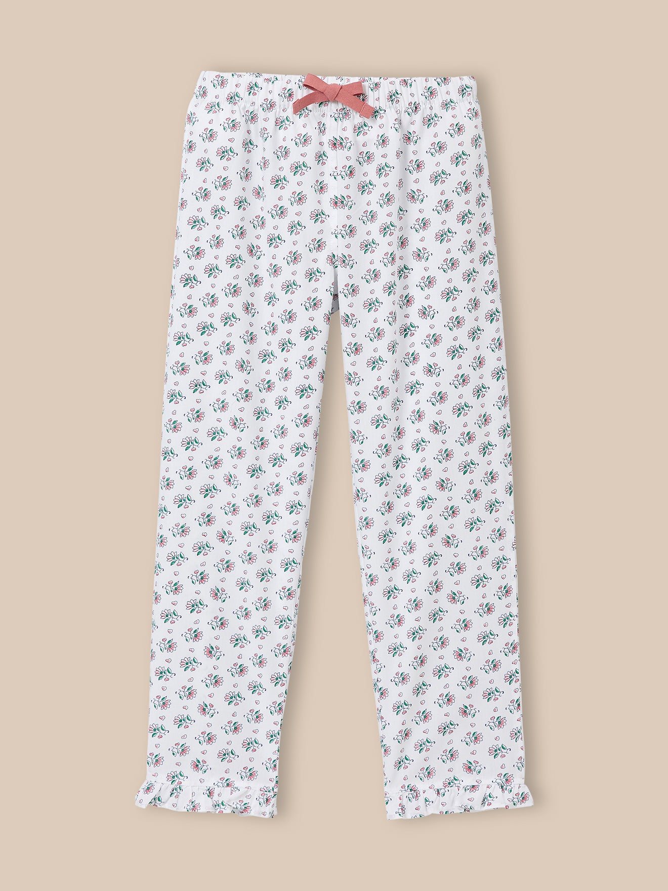 Bedrukte meisjespyjama